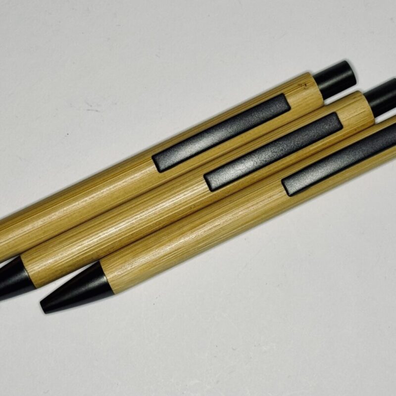 Stylo Bambou noir personnalisé