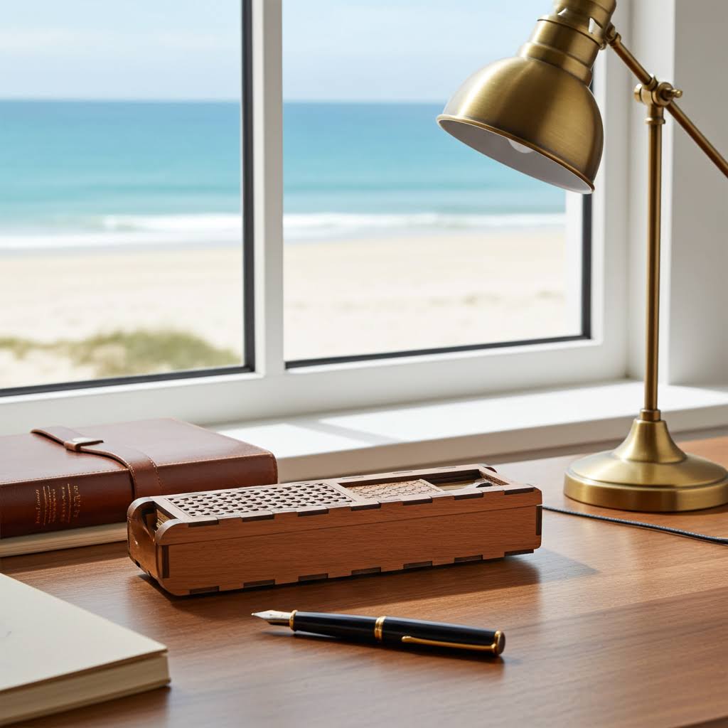 Étuis en bois pour stylo - Fabrication artisanale suisse