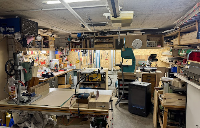 L'atelier Garlier à Vinelz, Suisse