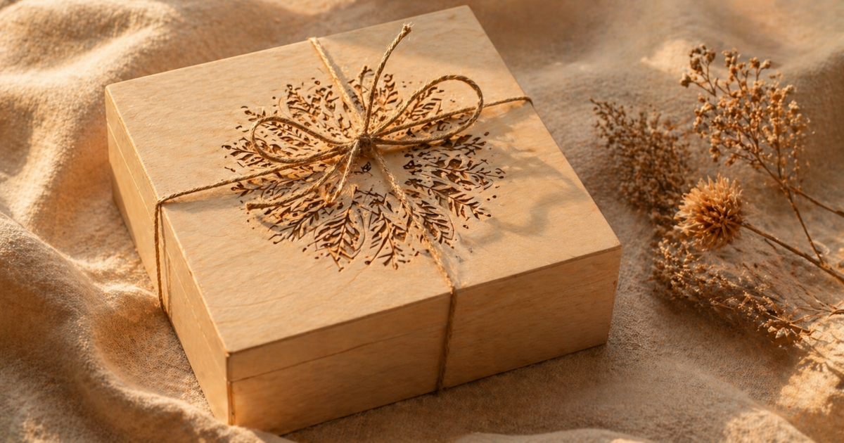 Cadeau personnalisé en bois