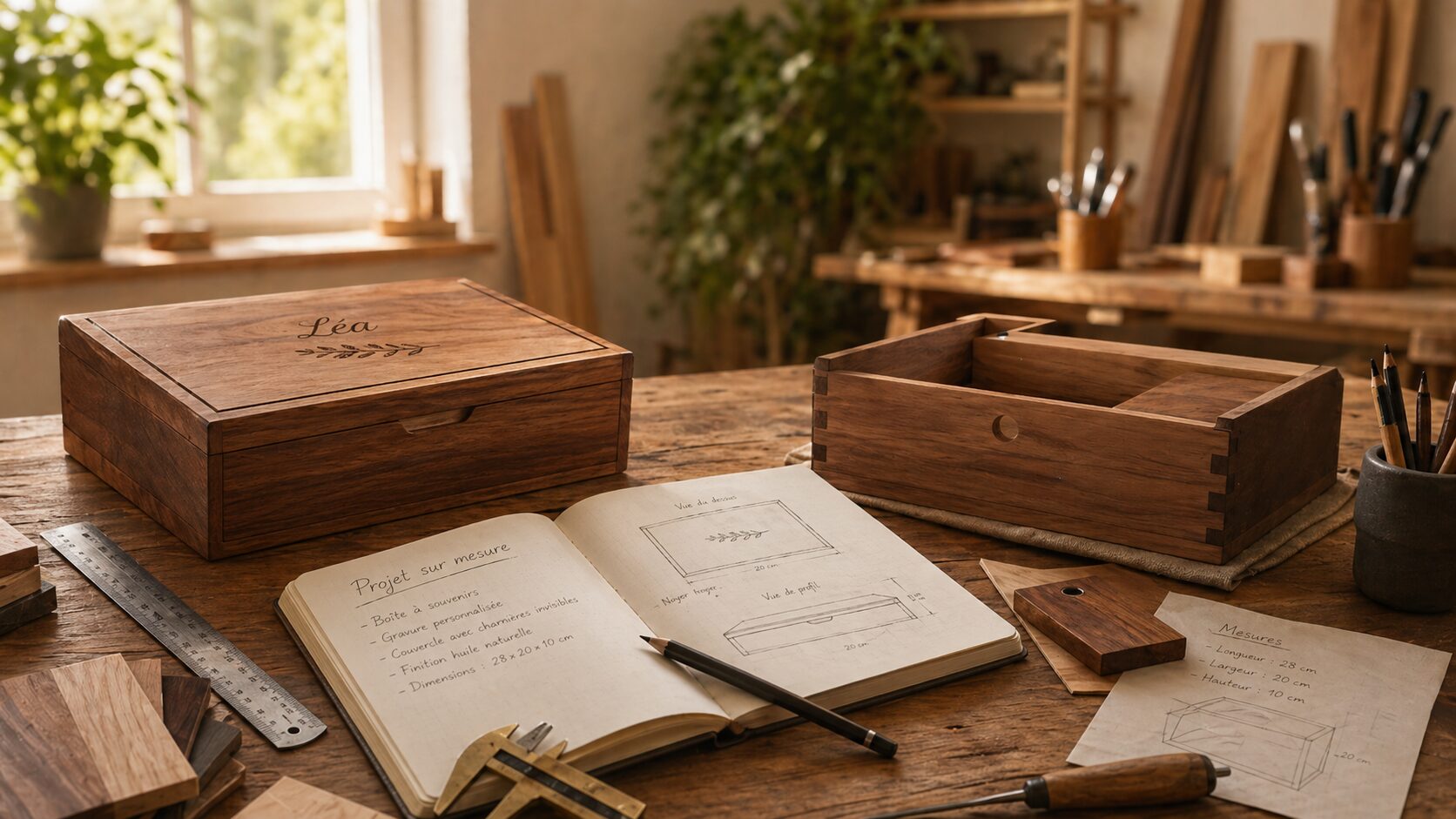 Création en bois sur mesure